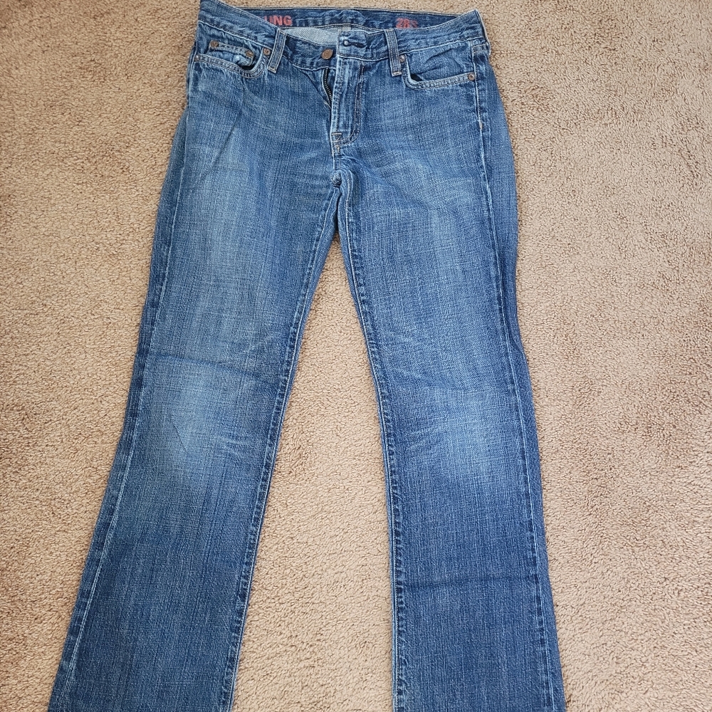 J. Crew Women's Straight Leg Jeans - Blue